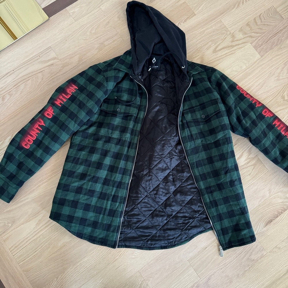 Marcelo burlon men’s shacket